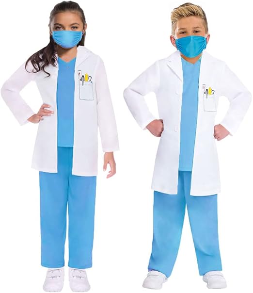 Forever Young Kids Unisex Hospital Doctor/Surgeon Costume