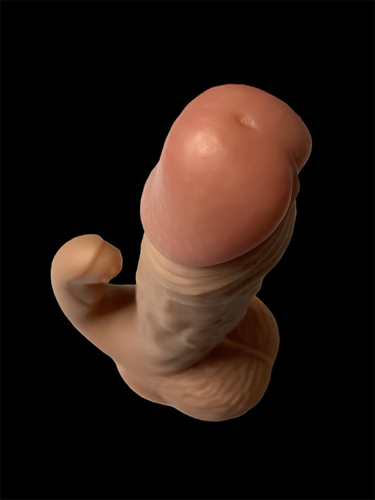 Dildo with small anal finger