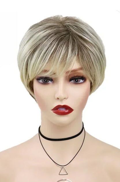 Synthetic Short Pixie Cut Wig