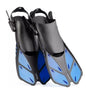 CAPAS Snorkel Fins, Swim Fins Travel Size Short Adjustable for Snorkelling junior 9/13