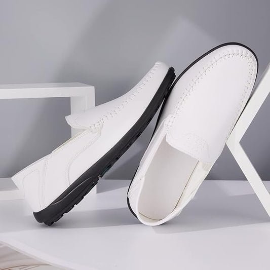 Men's Leather Slip On Loafers/Moccasin