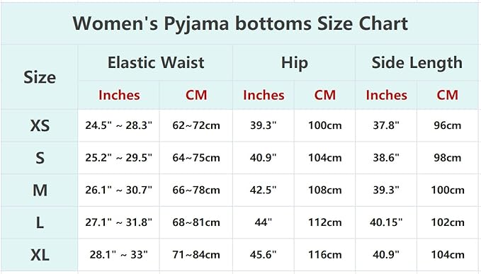 Mancru Women's Pyjama Bottoms Pants