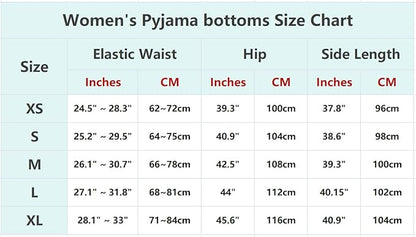 Mancru Women's Pyjama Bottoms Pants