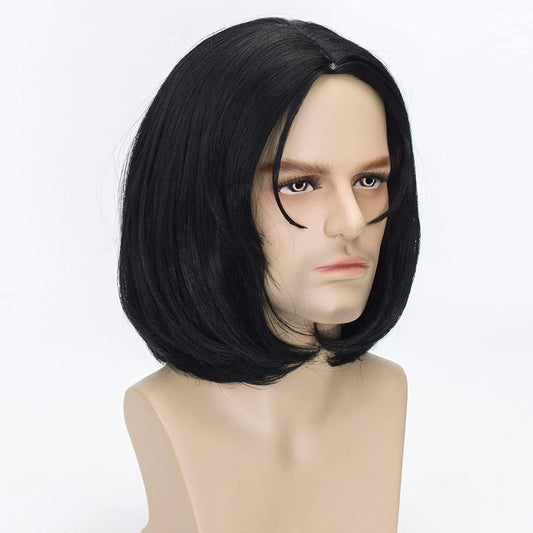 Harry Potter Snape Long Straight Men`s wig