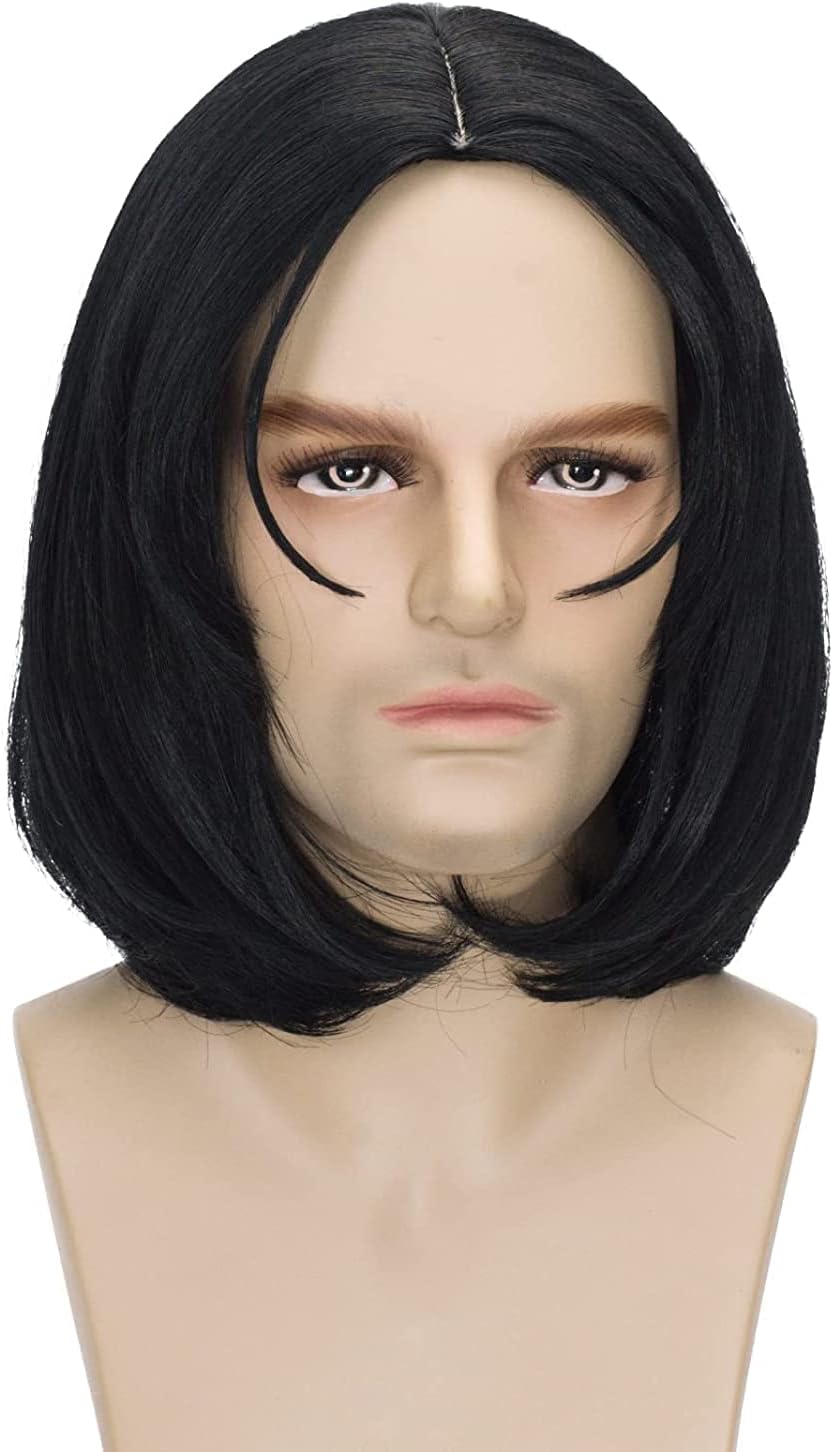 Harry Potter Snape Long Straight Men`s wig