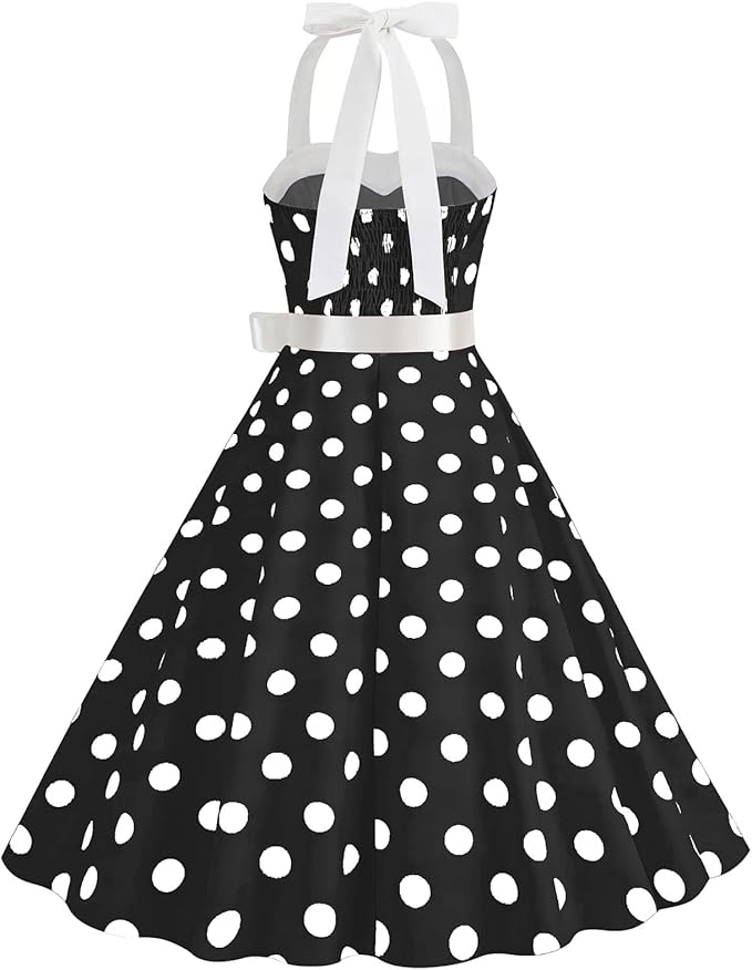 maxToonrain 1950s Vintage Cocktail Party Evening Dress