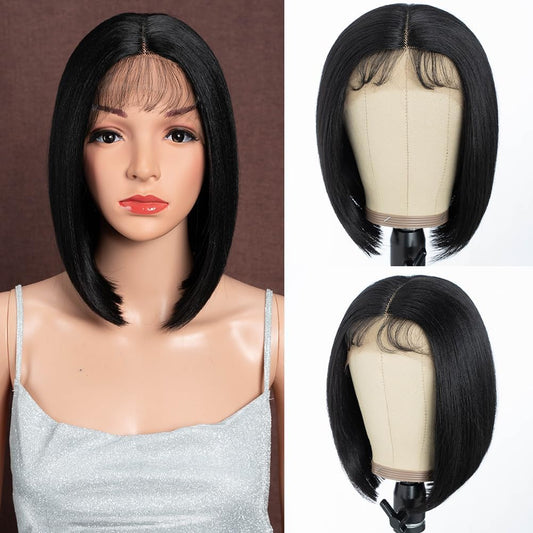 Style Icon Bob Lace Front Synthetic Wig 130% Density 10 Inch