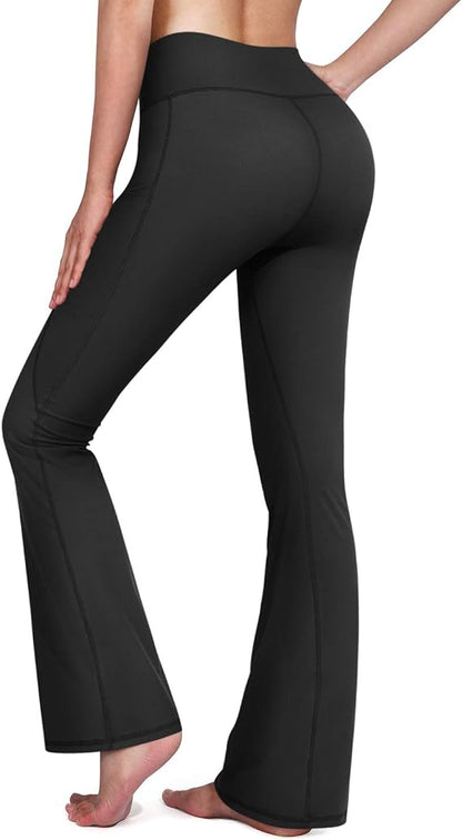 Ladies G4Free Bootcut Yoga/Sports leggings with side pockets