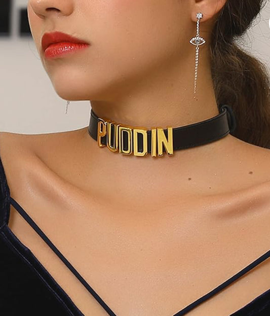 U7 Thick Choker for Women Girls Puddin