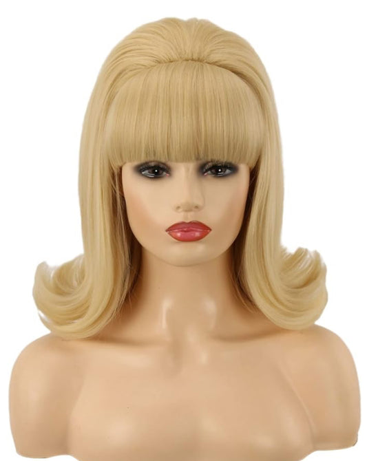 FVCENT 60 70's Retro Beehive Style Vintage Look