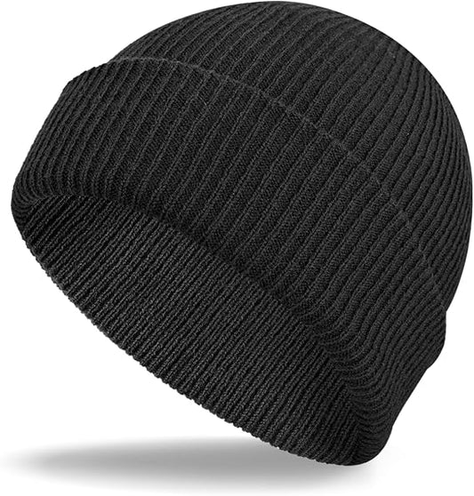 Loose Knit Beanie Hat for Men