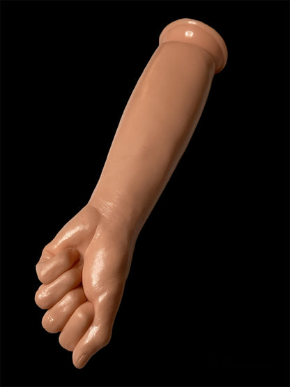 Realistic Fist and Forearm Massive 14.5 Inch Dildo