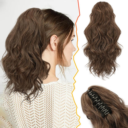 BARSDAR Claw Clip Wavy Pony Tail extension