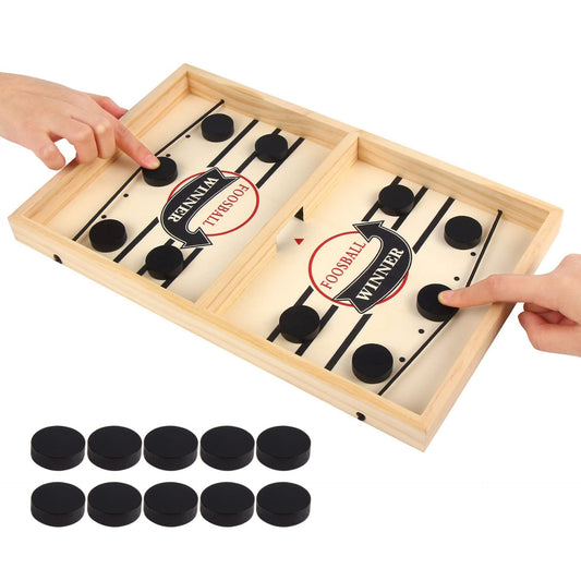 Fast Sling Portable Table Hockey Board Games for Kids and Adults