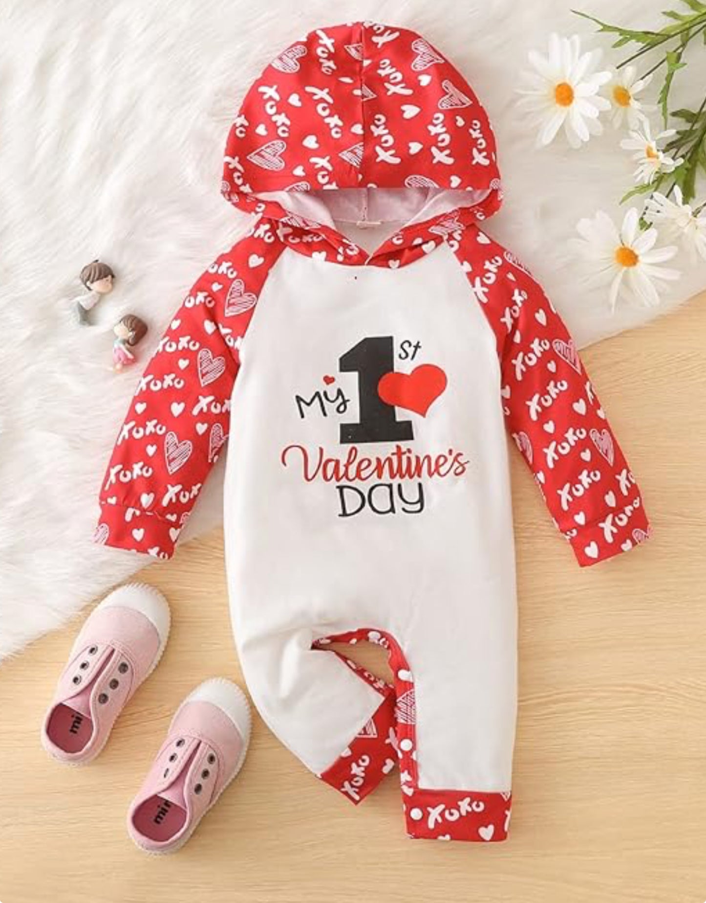 My 1st Valentine’s Day romper