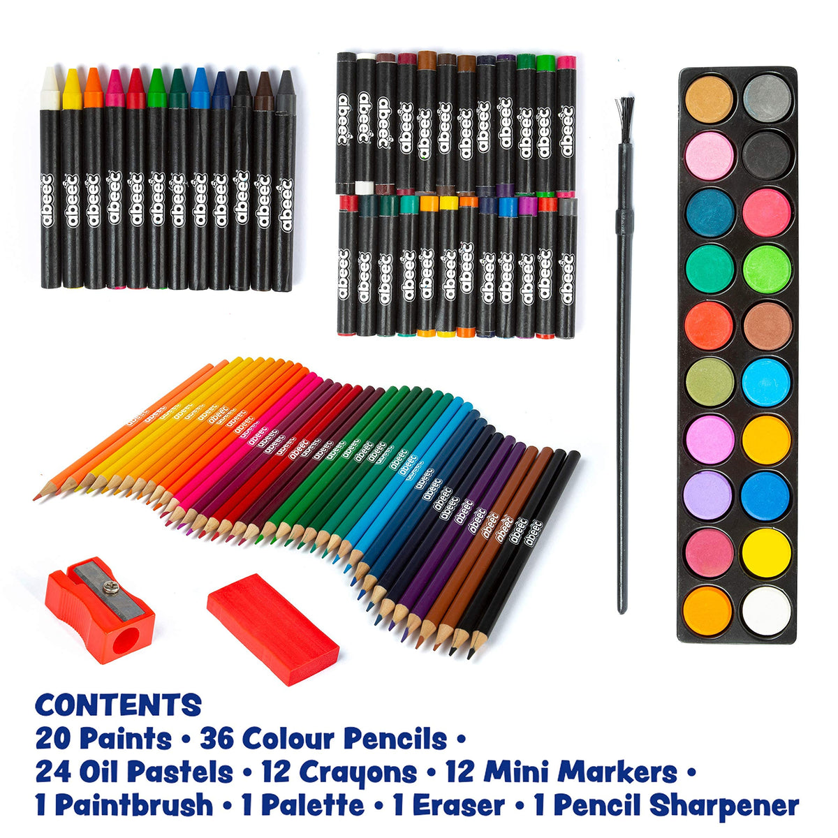 Abeec Childs art case 96 piece set