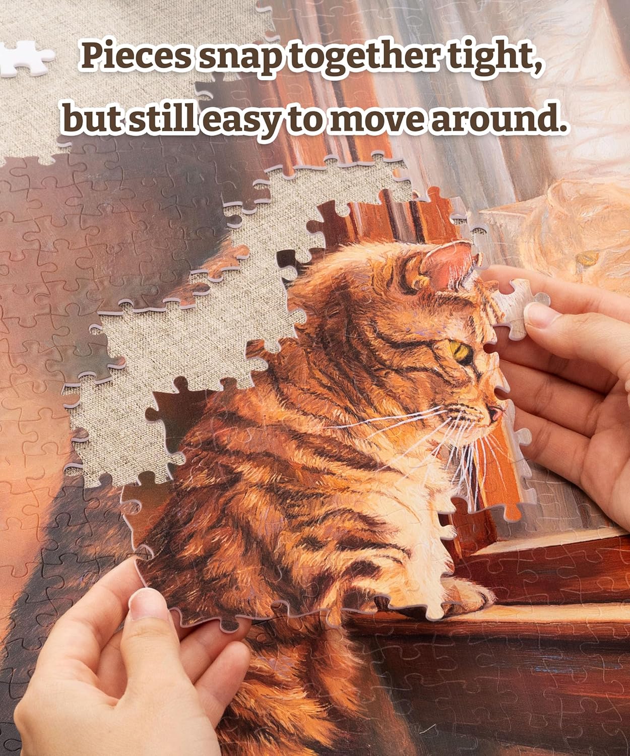 PieceRelax Plastic Jigsaw Puzzles for Adults 366 Pieces - Gary Patterson - The Oasis