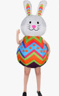 Rafalacy Inflatable Easter Bunny Costume for Adult Inflatable Easter Egg Costume