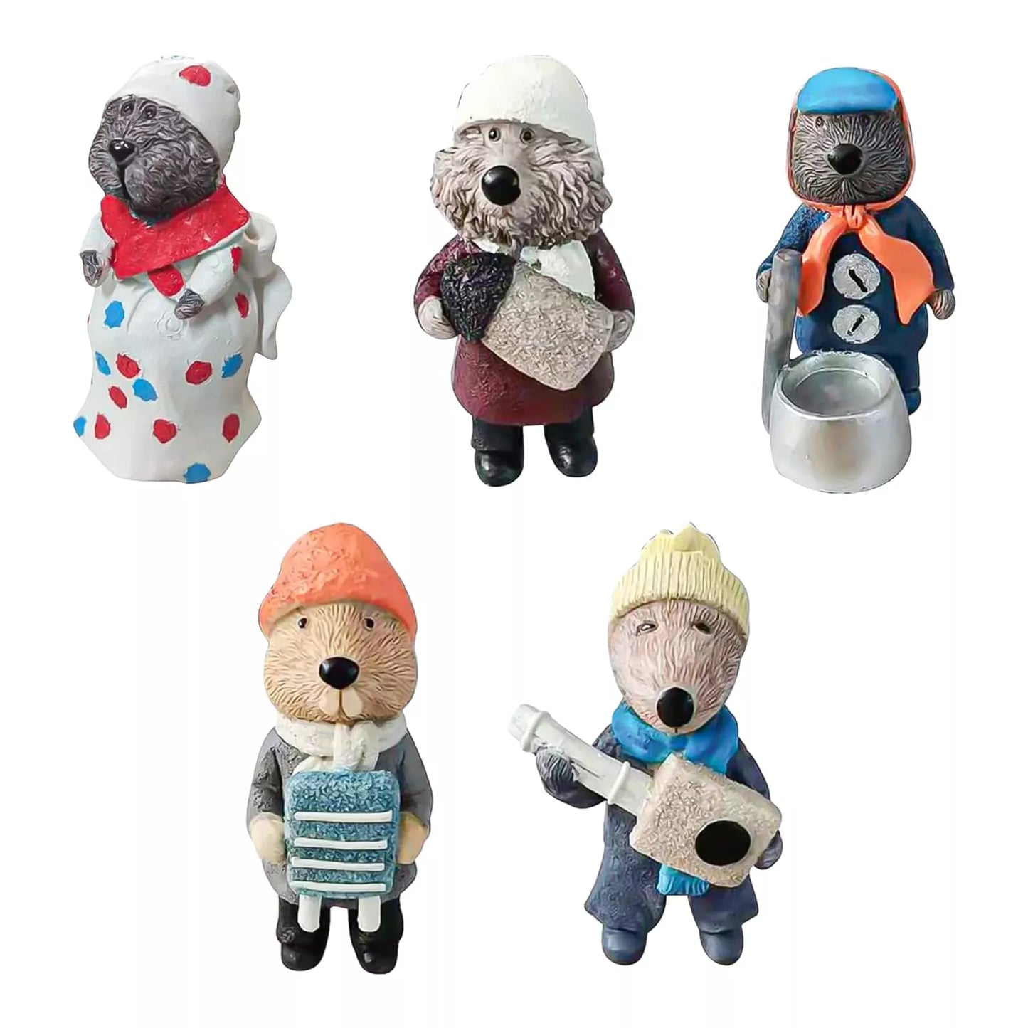 Nezafly 5PCS Otters Jug Band Decorations
