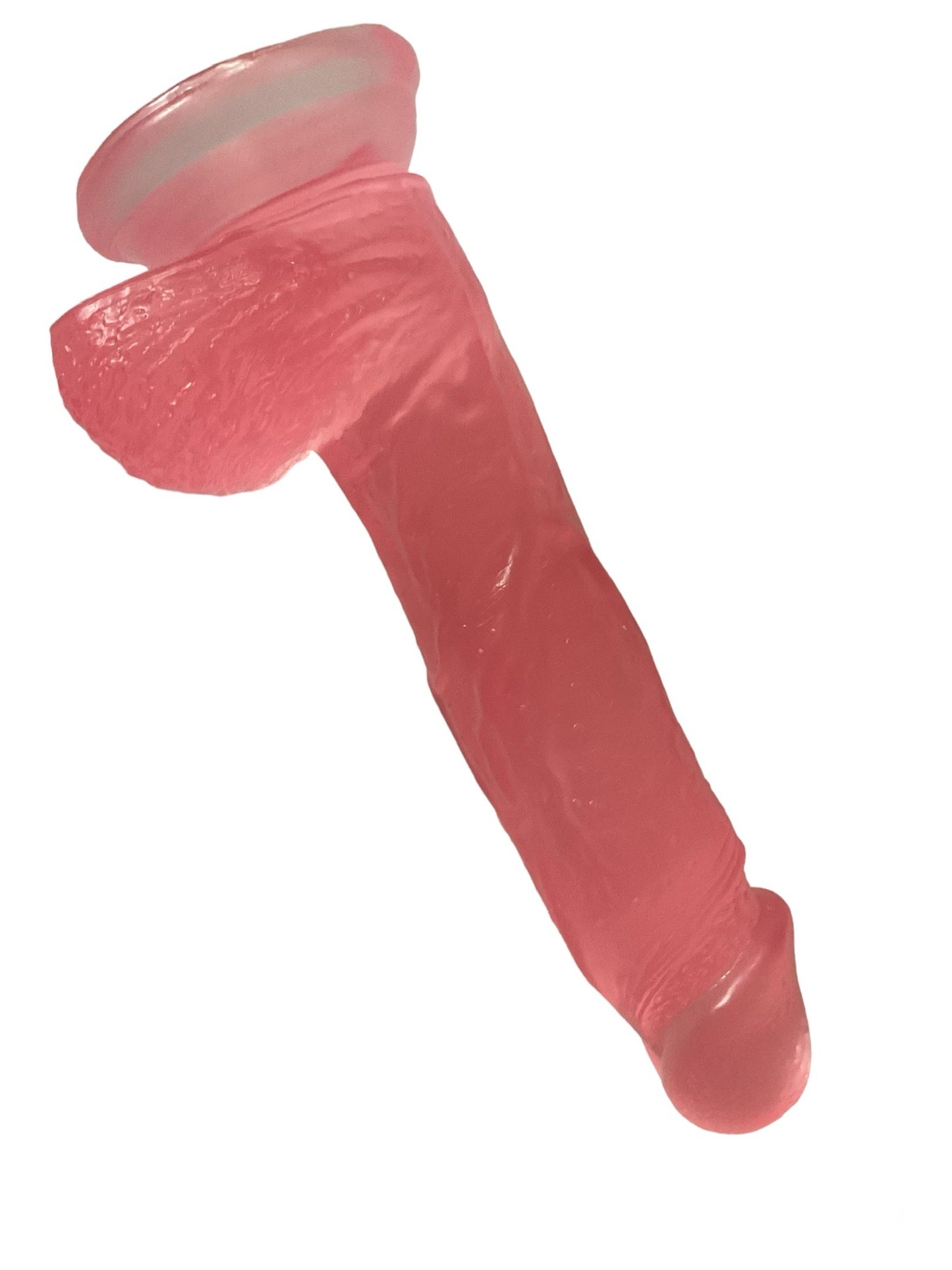 Pink jelly Dildo realistic size