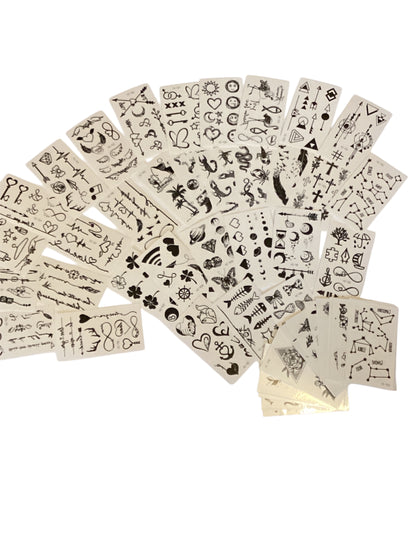 Temporary Tattoos. Over 250 in a pack super Realistic