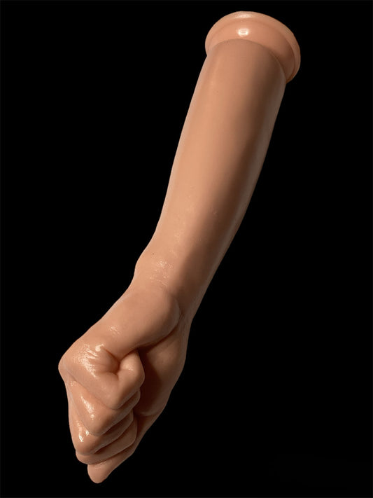 Realistic Fist and Forearm Massive 14.5 Inch Dildo