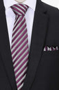 Ohlimuc Mens Tie Set 3 PCS, Tie and Pocket Square Set