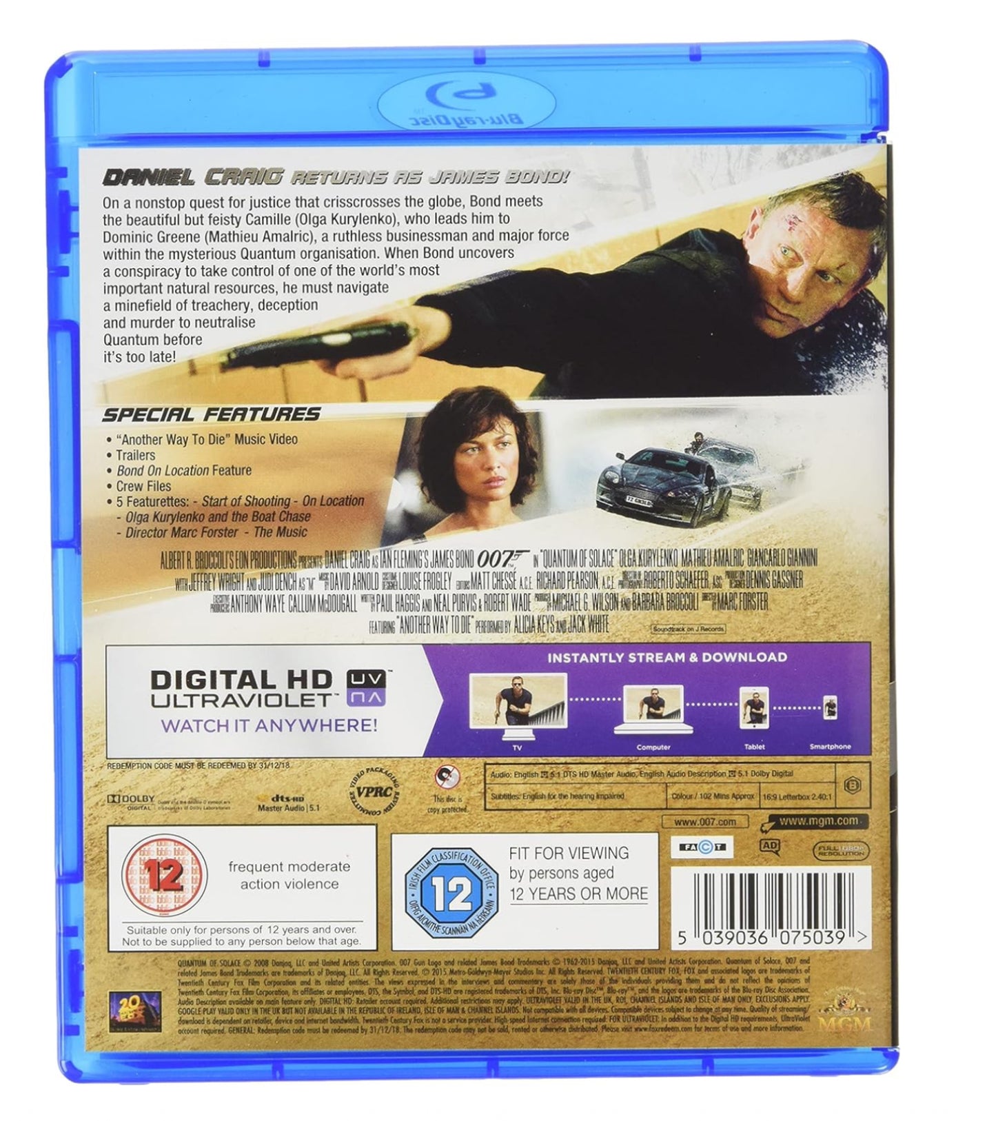 Quantum of Solace [Blu-ray]