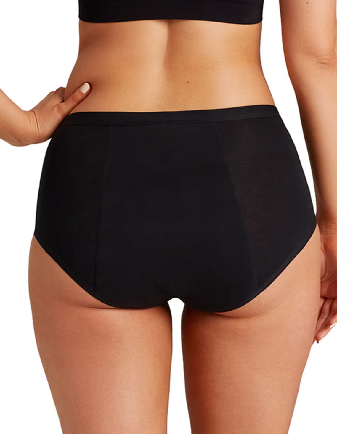 Black Full Period Knickers pack of 2