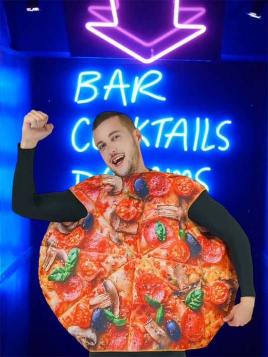 Adult Pizza Funny Food Costume