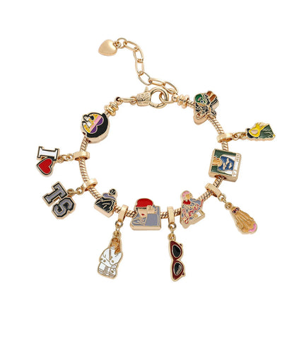 Taylor Swift Charm Bracelet with charms