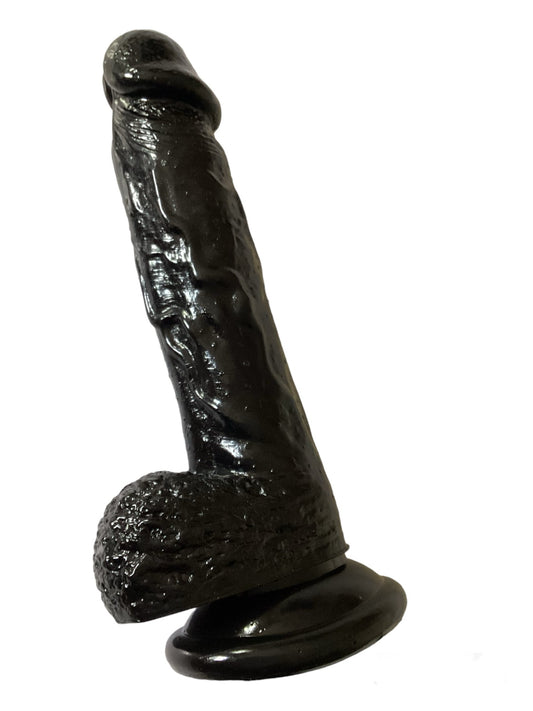 Straight small Black Dildo