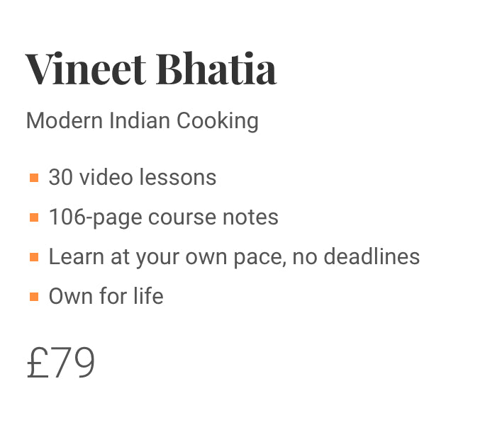 BBC MAESTRO Modern Indian Cooking with Vineet Bhatia