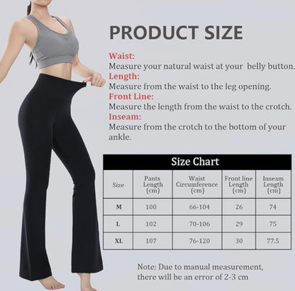 flintronic Bootcut Yoga Pants for Women