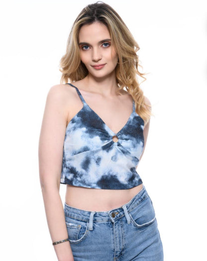 Tie Dye Strappy Top