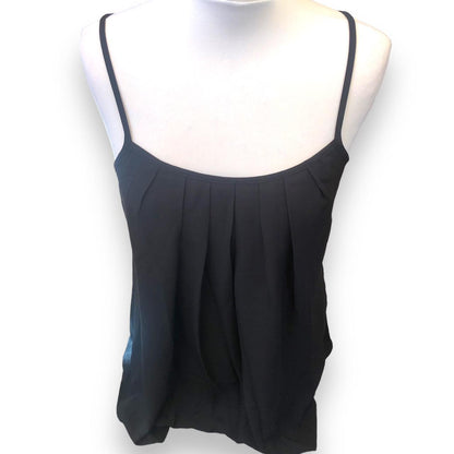 Ladies Sleeveless Dual Layer Summer Camisole - Black