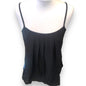 Ladies Sleeveless Dual Layer Summer Camisole - Black