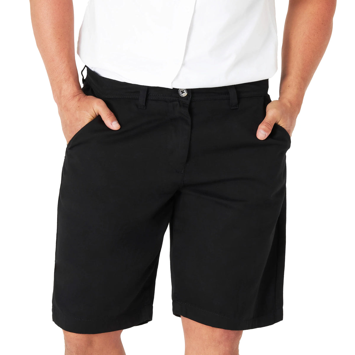 CityComfort Mens Cotton Chino Shorts