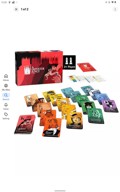 The Imposter Kings - A Card Game of Strategy and Intrigue