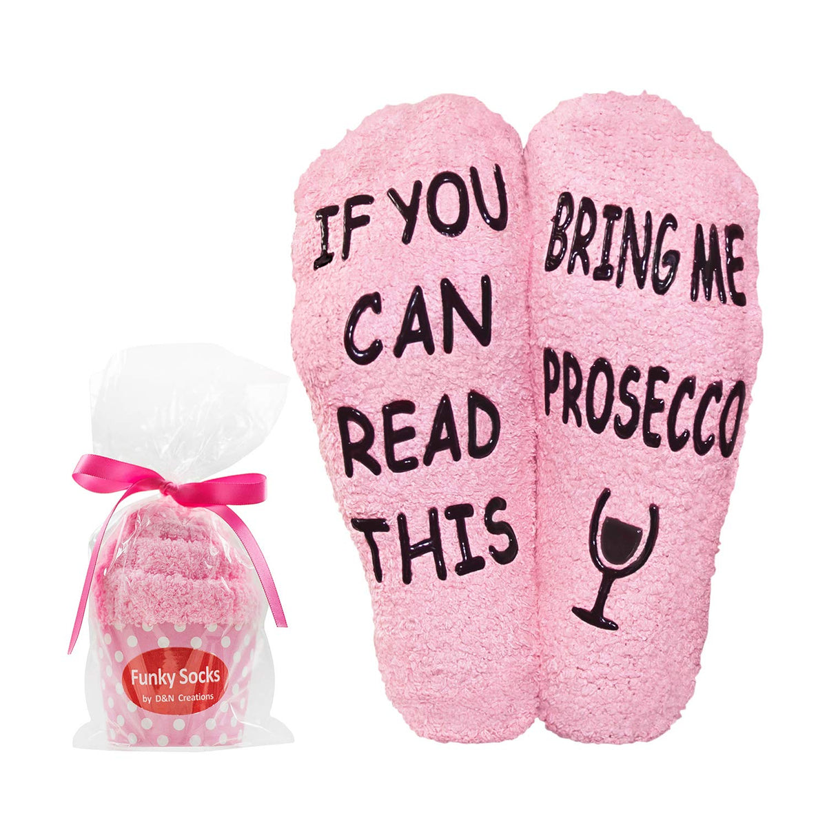Prosecco Gift Sock cupcake