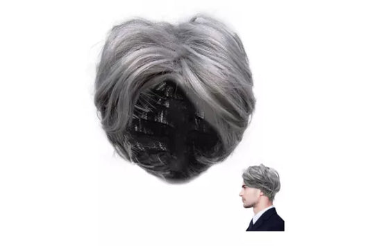 Fancy Dress Old Man Grey Wig