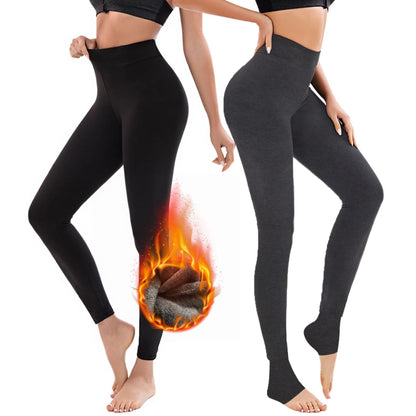 2 Pack Warm Fleece lined Leggings for Women