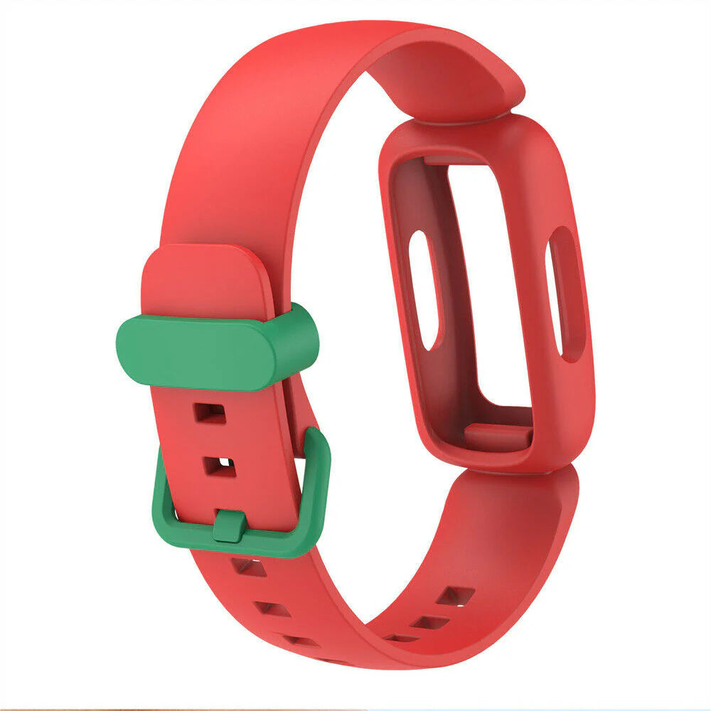 Soft Silicone Adjustable Wristband Replacement Straps compatible with Fitbit Ace 3 Strap for Kids