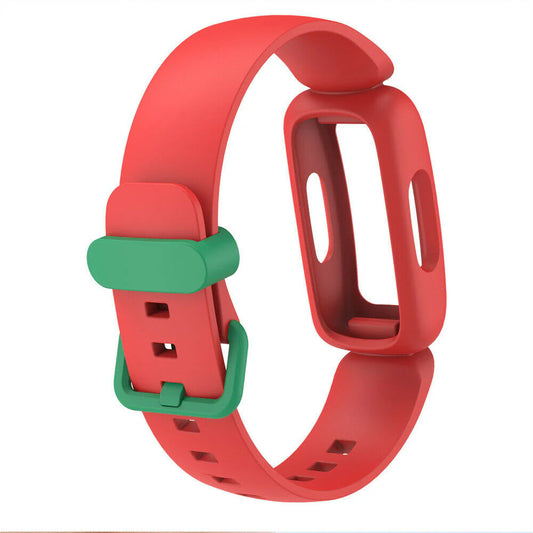 Soft Silicone Adjustable Wristband Replacement Straps compatible with Fitbit Ace 3 Strap for Kids