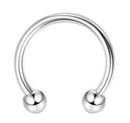 Kakonia 16G Septum Rings for Women Men Stainless Steel