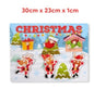 Twiddlers Childrens Christmas wooden peg puzzle